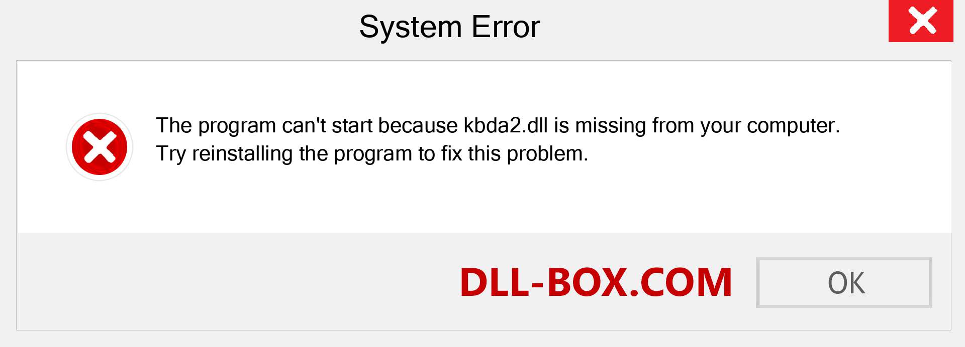  kbda2.dll file is missing?. Download for Windows 7, 8, 10 - Fix  kbda2 dll Missing Error on Windows, photos, images